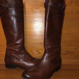 Frye Brown Leather Boots
